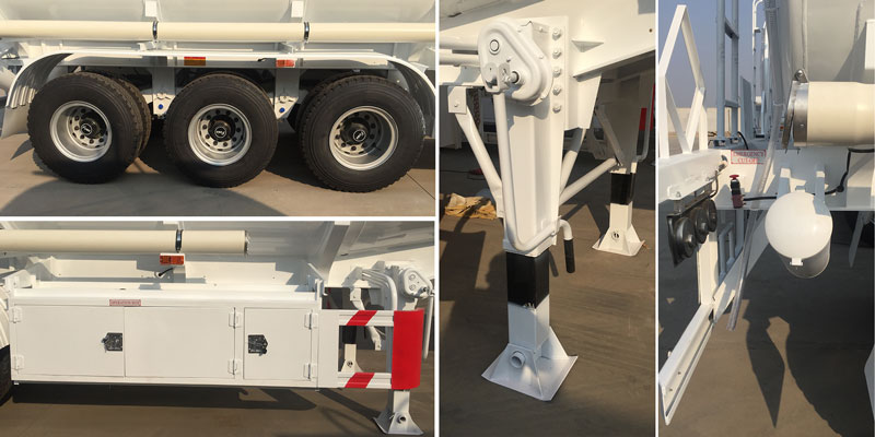 Remorque de camion-citerne 42000L à vendre à vendre
