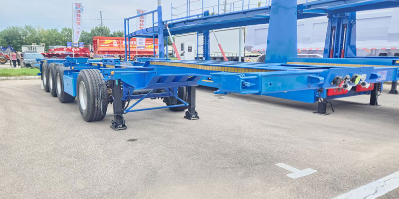 Remorque de châssis à conteneur intermodal à vendre
